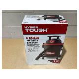 Hyper Tough 5 Gallon 4 HP Wet/Dry Vacuum for the Car, Garage, Home or Workshop
