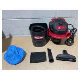 Hyper Tough 1.5 Gallon 2 Peak HP Poly Wet/Dry Vacuum
