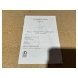 Mainstays 42 inch Downrod Ceiling Fan with Light Kit, Satin Nickel, 4 Blades, Reverse Airflow