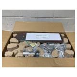 Mainstays 42 inch Downrod Ceiling Fan with Light Kit, Satin Nickel, 4 Blades, Reverse Airflow