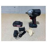 Hyper Tough 20V Cordless 1/2-inch Impact Wrench, Variable Speed Trigger, 2.0 Ah Battery and Charger