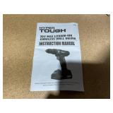 Hyper Tough 20V Max 3/8-in. Cordless Drill & 70-Piece DIY Home Tool Set Project Kit with 1.5Ah Lithium-Ion Battery & Charger