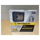 Scosche se12kt Build-your-own 12 inch Subwoofer Stereo Enclosure