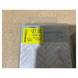 (2 pack) RoomMates Chevron Stone Peel and Stick Wallpaper