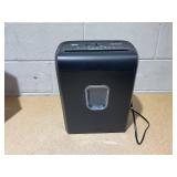 Pen+Gear 6-Sheet Micro-cut Paper/Credit Card Shredder with 3.4 Gallon Bin, Black,Home and Office use