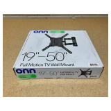 onn Full Motion TV Wall Mount for 19" to 50" TVs