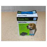 Premier Pet Bark Collar: Discourages Barking for All Size Dogs, Adjustable, Water Resistant