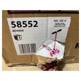 Huffy Disney Minnie Mouse Light-Up Toddler Scooter, 3-Wheel Design