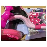 Huffy Disney Minnie Mouse Light-Up Toddler Scooter, 3-Wheel Design