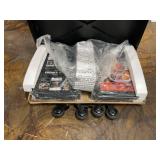 Blackstone Original 4-Burner 36" Propane Omnivore Outdoor Griddle with Hood and Folding Side Shelves