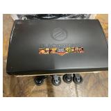 Blackstone Original 4-Burner 36" Propane Omnivore Outdoor Griddle with Hood and Folding Side Shelves