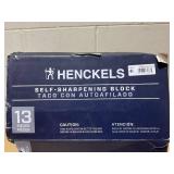 13PCS Henckels Refined Self-Sharpening Knife Block Set