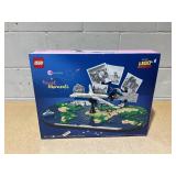 LEGO Travel Moments Building Set, World Map for Travelers, Best Gift for People Who Travel