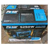 Pulsar 5250/4250 -Watt Dual-Fuel Gasoline and Propane with Recoil Start Portable Home Power Generator