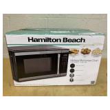 Hamilton Beach 1.1 cu ft Countertop Microwave Oven in Stainless Steel