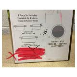 Corningware Modern 4-Piece Bake and Serve Bakeware Set, White