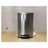 Tramontina 13 Gal Step Trash Can Stainless Steel