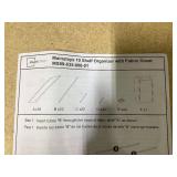 Mainstays 10 Shelf Organizer Shoe Rack with Cover