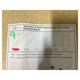 Mainstays 10 Shelf Organizer Shoe Rack with Cover