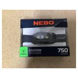 NEBO Einstein 750 Lumen LED Gray Flex Headlamp