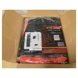 GTRACING Faux Leather Floor Rocker Video Gaming Chair, Red