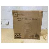 Mainstays Boucle Cloud Storage Ottoman, Cream