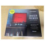Crosley Cruiser Premier Vinyl Record Player with Speakers and Bluetooth - Audio Turntables