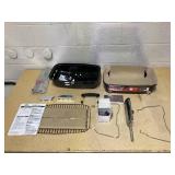 Expert Grill 1-Burner Black Propane Gas 17.5" Portable Tabletop Grill, with Removable Lid