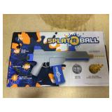 Splatrball Electric Ball Water Bead Blaster with USB Charging Cable and Sling and Sling Clip, Blue