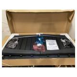 Keter Hudson Plastic Storage Bench, Graphite Gray