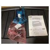 Keter Hudson Plastic Storage Bench, Graphite Gray