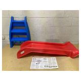 Little Tikes First Slide, Easy Set Up Playset, Indoor Outdoor Backyard, Easy to Store, Toy for Toddler, Kids, 18 Months