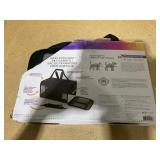 TrustyPup Easy Explorer Medium Guaranteed On-Board Travel Pet Carrier, Black, 16 lb Limit