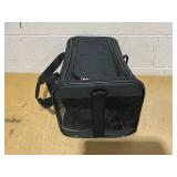 TrustyPup Easy Explorer Medium Guaranteed On-Board Travel Pet Carrier, Black, 16 lb Limit