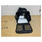 TrustyPup Easy Explorer Medium Guaranteed On-Board Travel Pet Carrier, Black, 16 lb Limit