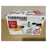 Farberware Pressure Cooker 6 Quart Aluminum Stovetop Pressure Cooker