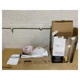 Mainstays 72" White Combo Floor Lamp with Reading Lamp