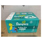 Pampers Baby Dry Baby Diapers Size 4, 144 Count