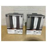 LOT OF 2 Better Homes & Gardens Woven Textured Grommet Blackout Curtain Panel