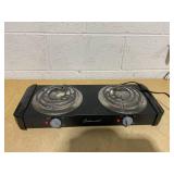 Continental Electric Double Burner Dual 750 Watts