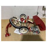 Radio Flyer, Classic Red Dual Deck Tricycle, 12" Front Wheel