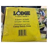 Lodge Cast 4Qt  Iron Camp Dutch Oven