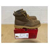 Wolverine Floorhand Moc-Toe 6" Steel-Toe Work Boot Men- Size 9
