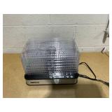 NESCO 5 Clear Tray Rectangular Dehydrator with Digital Timer