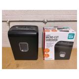 Pen+Gear Micro-Cut 6 Sheet Shredder with 3.4-Gallon Collection Bin