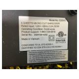 Pen+Gear Micro-Cut 6 Sheet Shredder with 3.4-Gallon Collection Bin