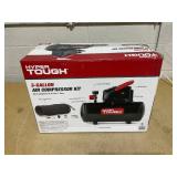 Hyper Tough Ht Portable Black 3 Gallon Air Compressor