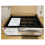 Mainstays 14" High Quad Fold Steel Platform Bed Frame, Full