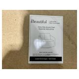 Beautiful Drew Kids Accent Chair by Drew Barrymore, Cream Bouclé Fabric