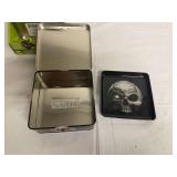 4 Metal Smoking Boxes